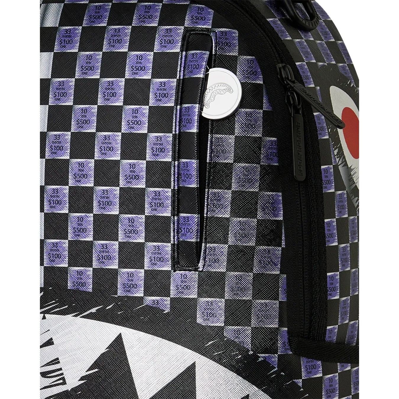 Sprayground Scratch Off Jackpot Shark Backpack by SPRAYGROUND