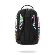 Sprayground stencil pencil continental backpack by SPRAYGROUND
