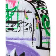 Sprayground stencil pencil continental backpack by SPRAYGROUND