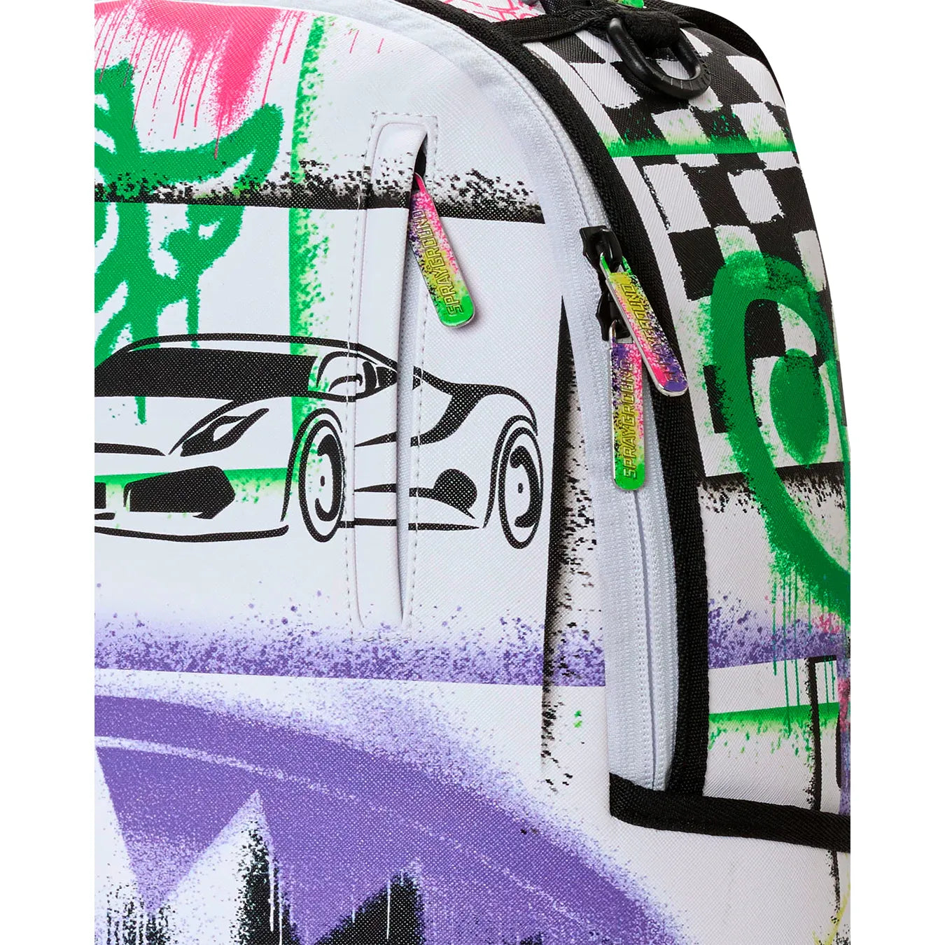 Sprayground stencil pencil continental backpack by SPRAYGROUND