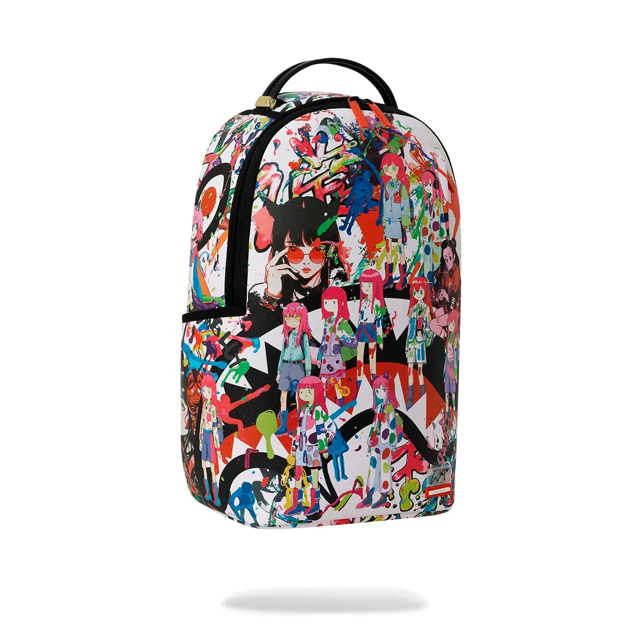 Sprayground collaboration hideki saijo kawaii chaos backpack by SPRAYGROUND