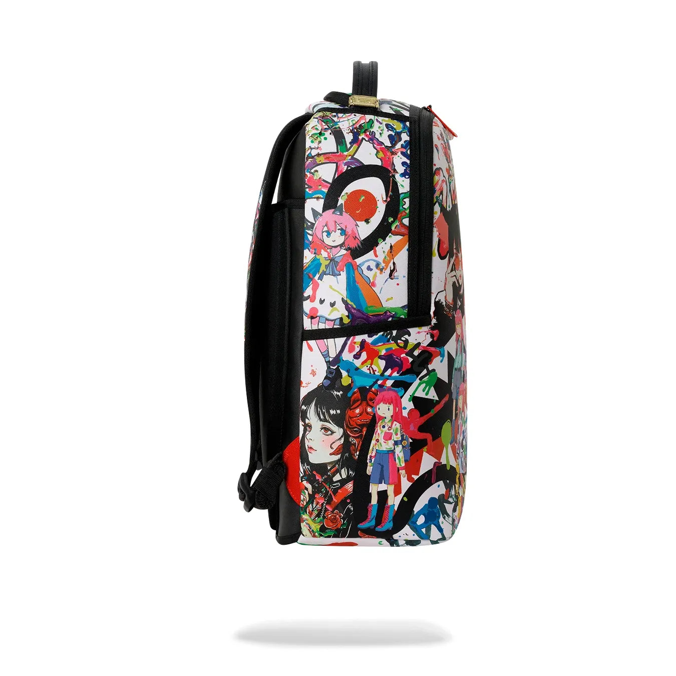 Sprayground collaboration hideki saijo kawaii chaos backpack by SPRAYGROUND
