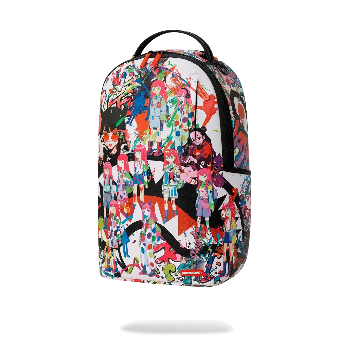 Sprayground collaboration hideki saijo kawaii chaos backpack by SPRAYGROUND