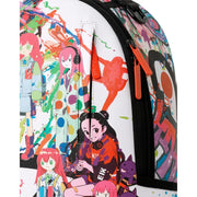 Sprayground collaboration hideki saijo kawaii chaos backpack by SPRAYGROUND