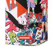 Sprayground collaboration hideki saijo kawaii chaos backpack by SPRAYGROUND