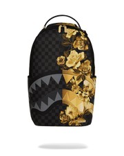 Sprayground gold floral remix backpack by SPRAYGROUND