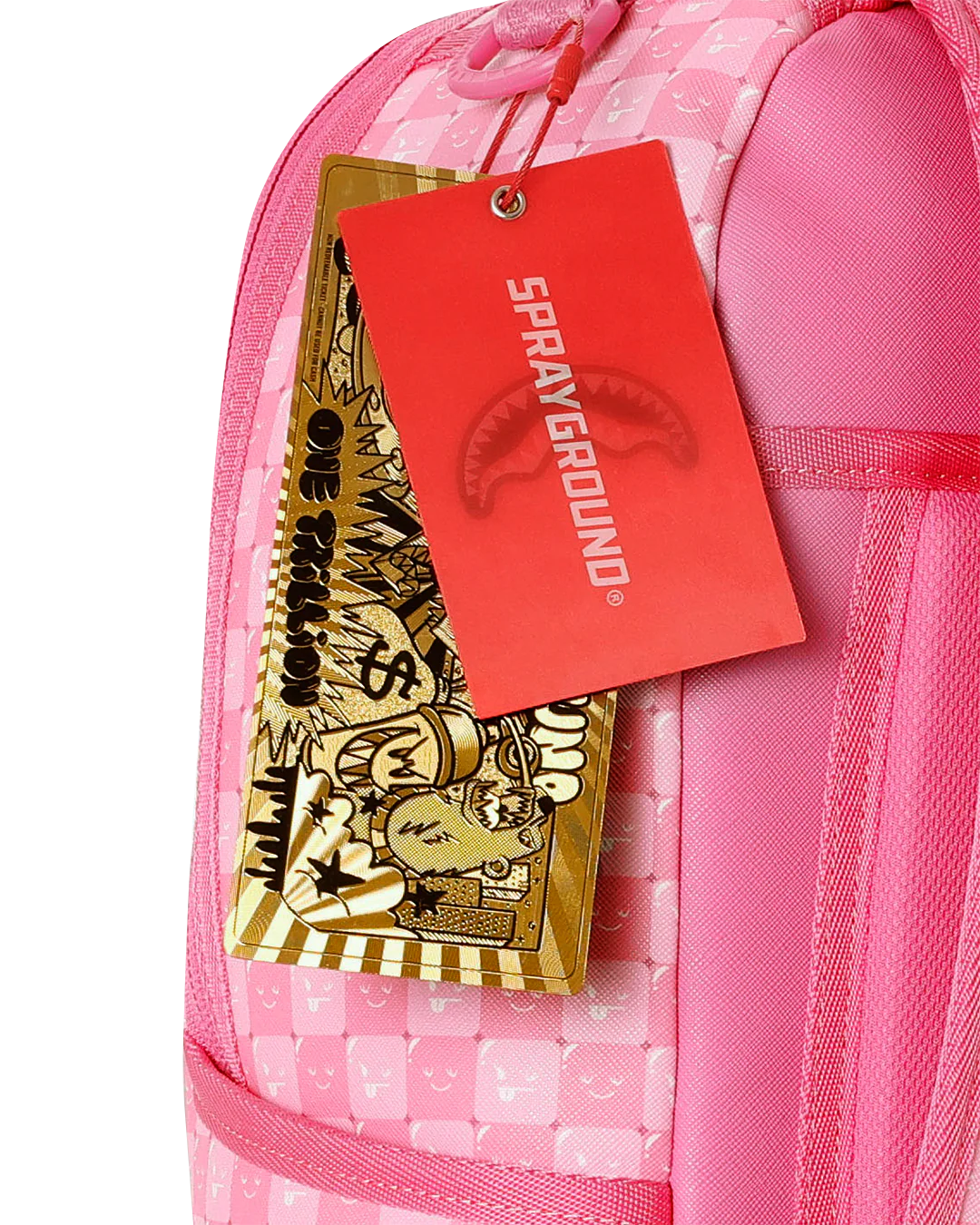 Sprayground shinobi sharks in paris (pink) backpack by SPRAYGROUND