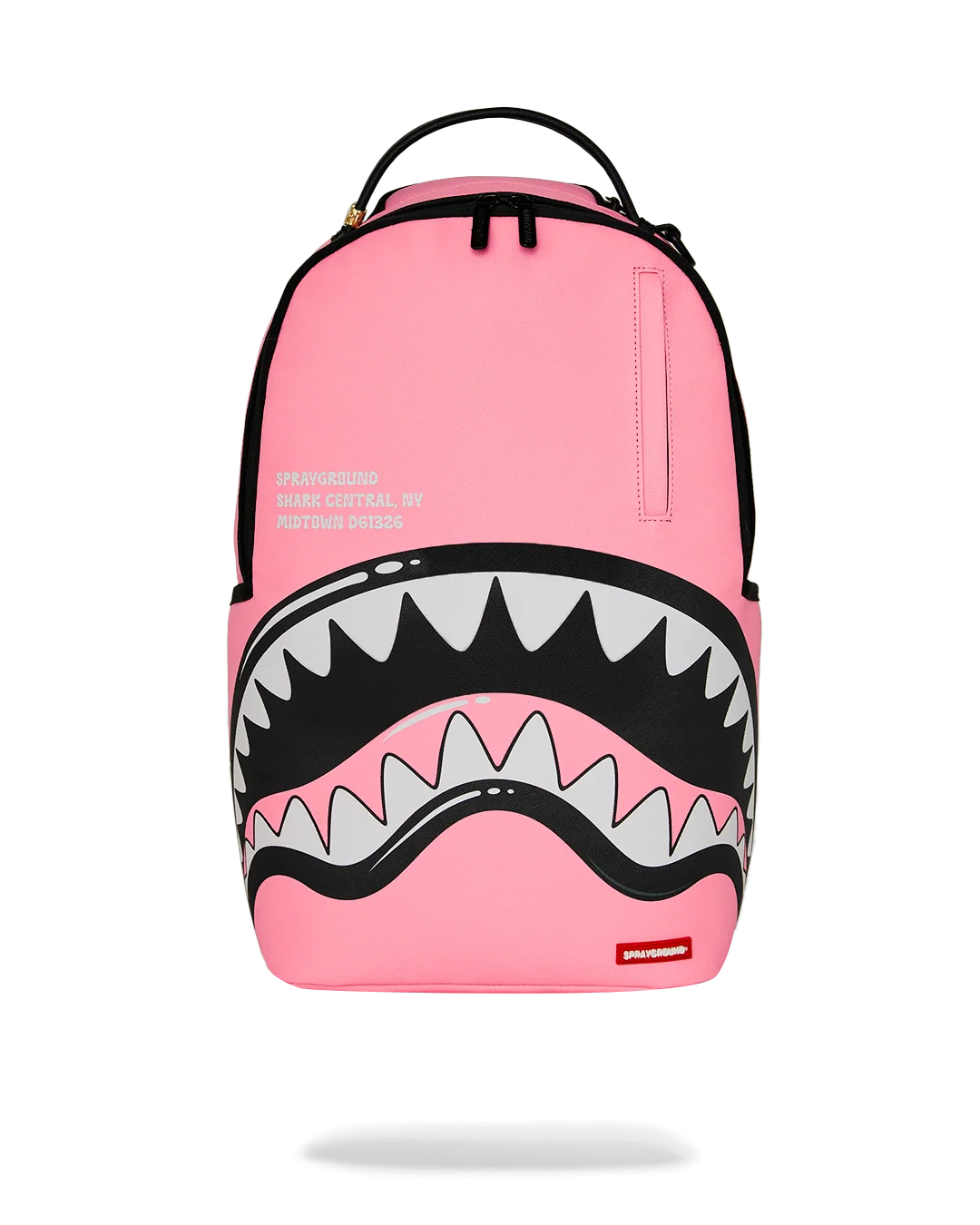 Sprayground shark central bubble shark (pink) backpack by SPRAYGROUND
