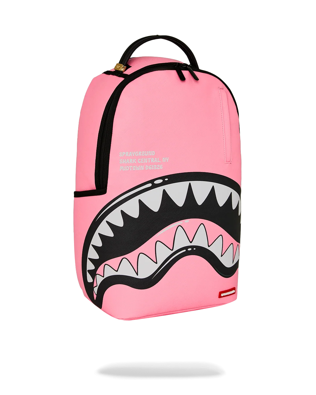 Sprayground shark central bubble shark (pink) backpack by SPRAYGROUND