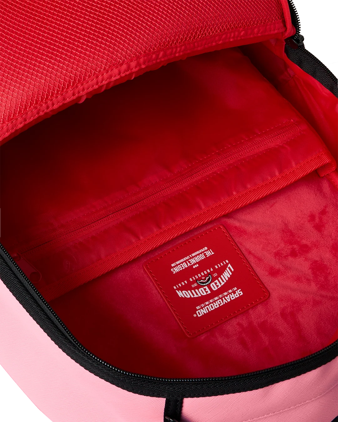 Sprayground shark central bubble shark (pink) backpack by SPRAYGROUND