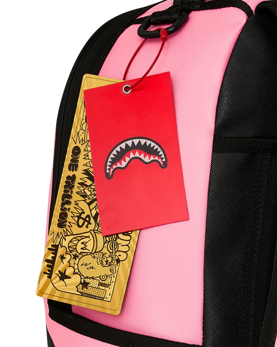 Sprayground shark central bubble shark (pink) backpack by SPRAYGROUND