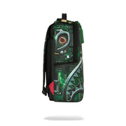 Sprayground ai african intelligence rewired & inspired backpack sandflower collab by SPRAYGROUND