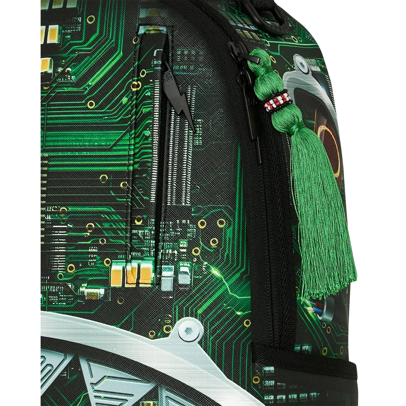 Sprayground ai african intelligence rewired & inspired backpack sandflower collab by SPRAYGROUND