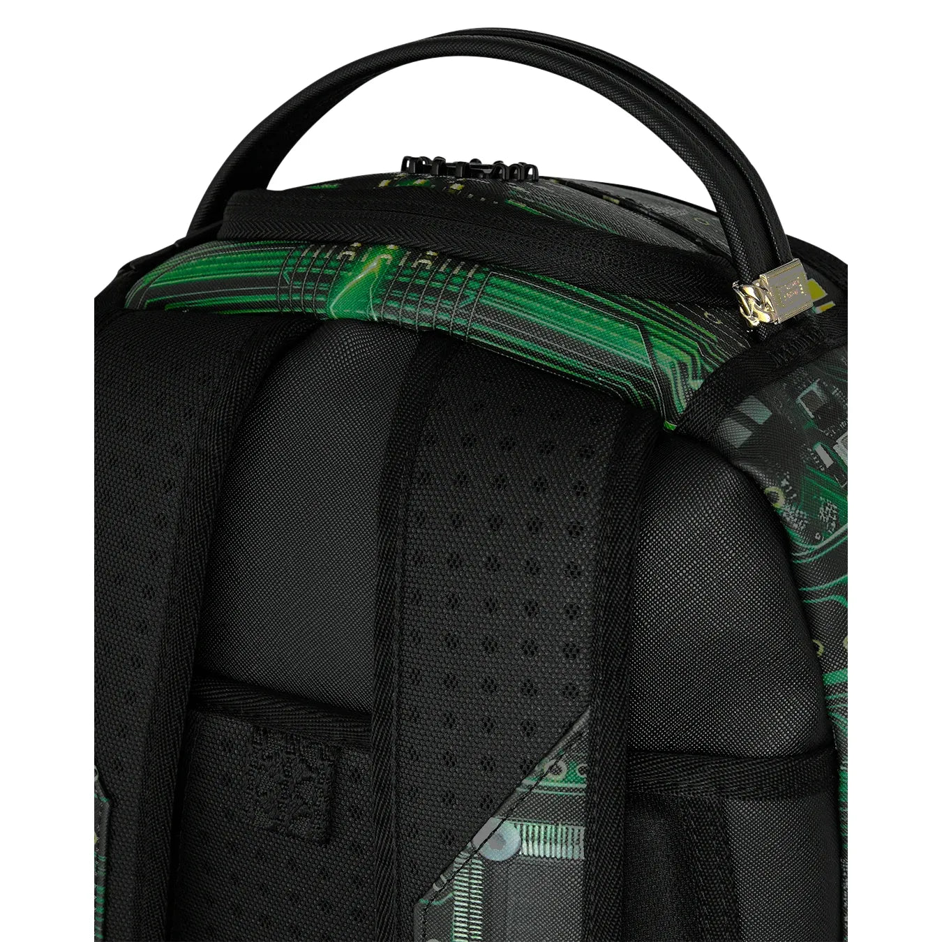 Sprayground ai african intelligence rewired & inspired backpack sandflower collab by SPRAYGROUND