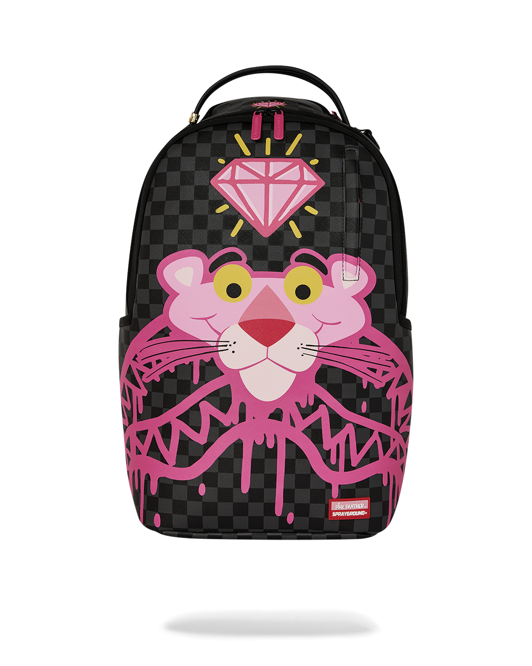 Sprayground pink panther drippy diamonds backpack by SPRAYGROUND