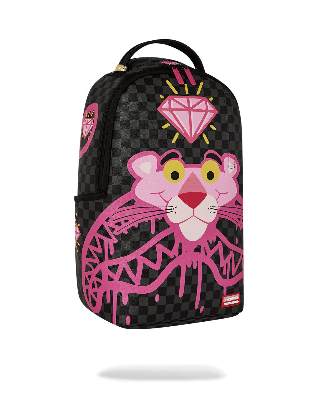 Sprayground pink panther drippy diamonds backpack by SPRAYGROUND