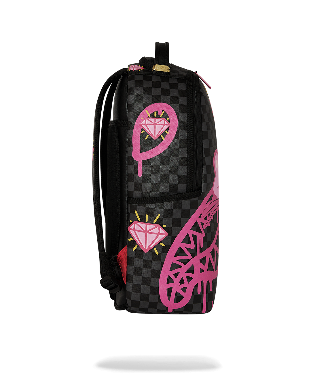 Sprayground pink panther drippy diamonds backpack by SPRAYGROUND