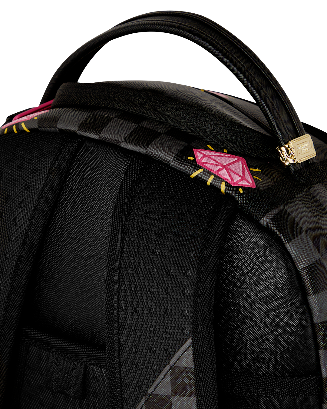 Sprayground pink panther drippy diamonds backpack by SPRAYGROUND