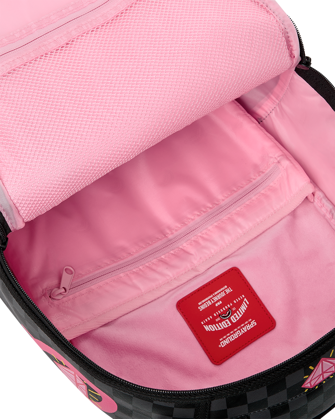 Sprayground pink panther drippy diamonds backpack by SPRAYGROUND