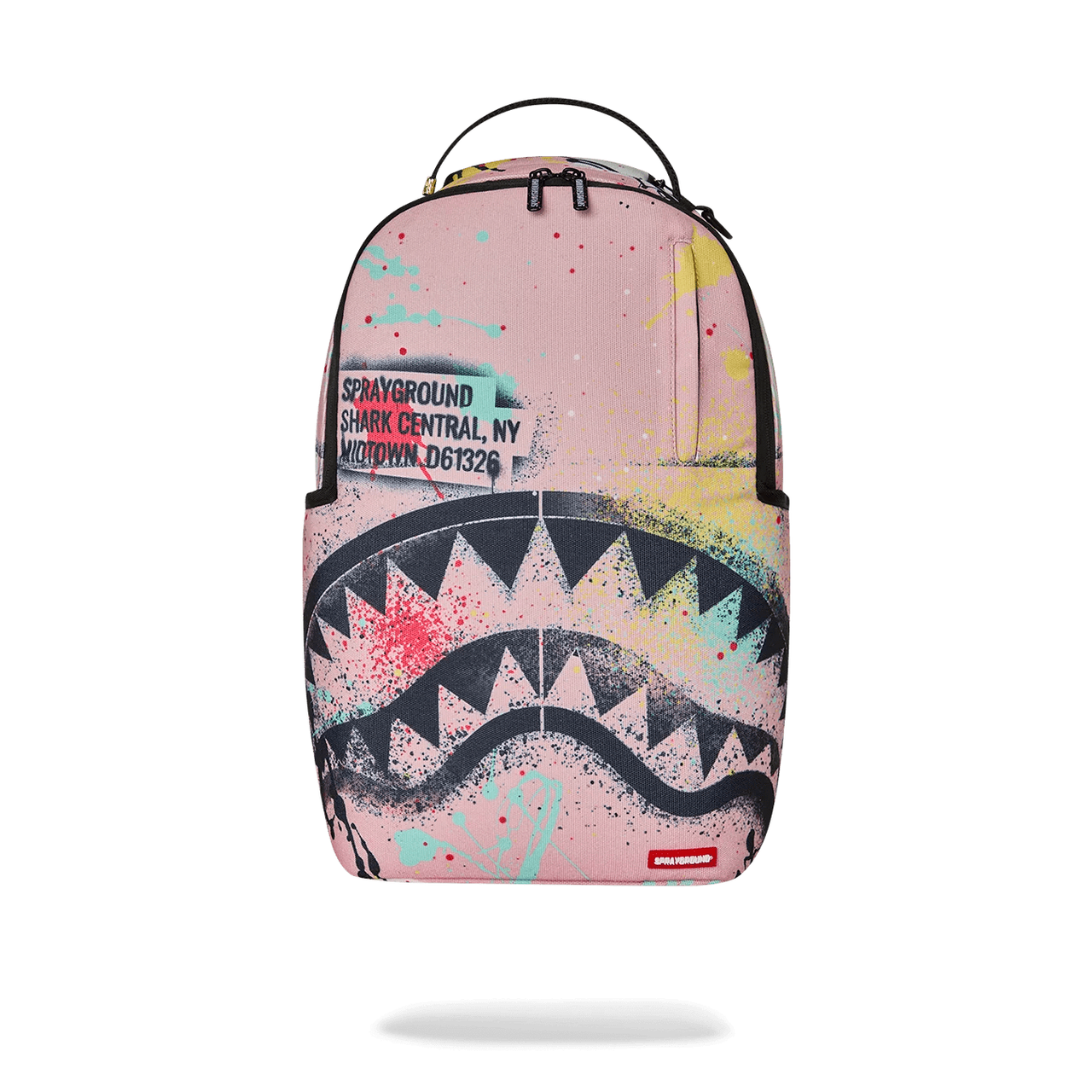 Sprayground shark central stencil lab backpack - BAGS - Cityswagusa.com