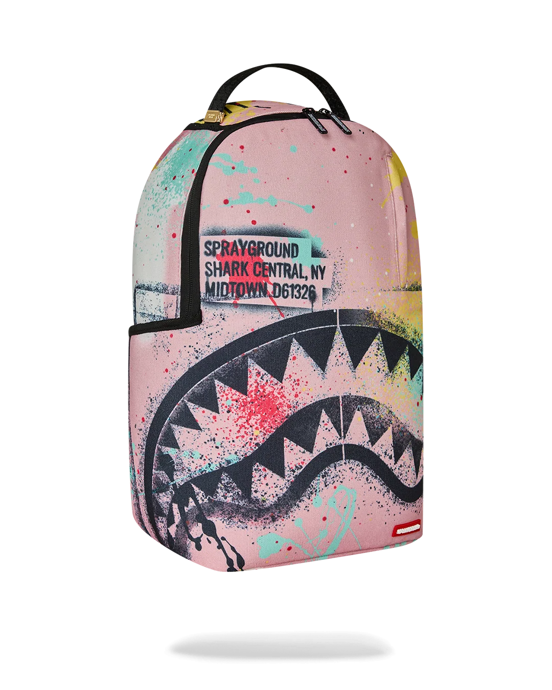 Sprayground shark central stencil lab backpack by SPRAYGROUND