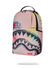 Sprayground shark central stencil lab backpack by SPRAYGROUND
