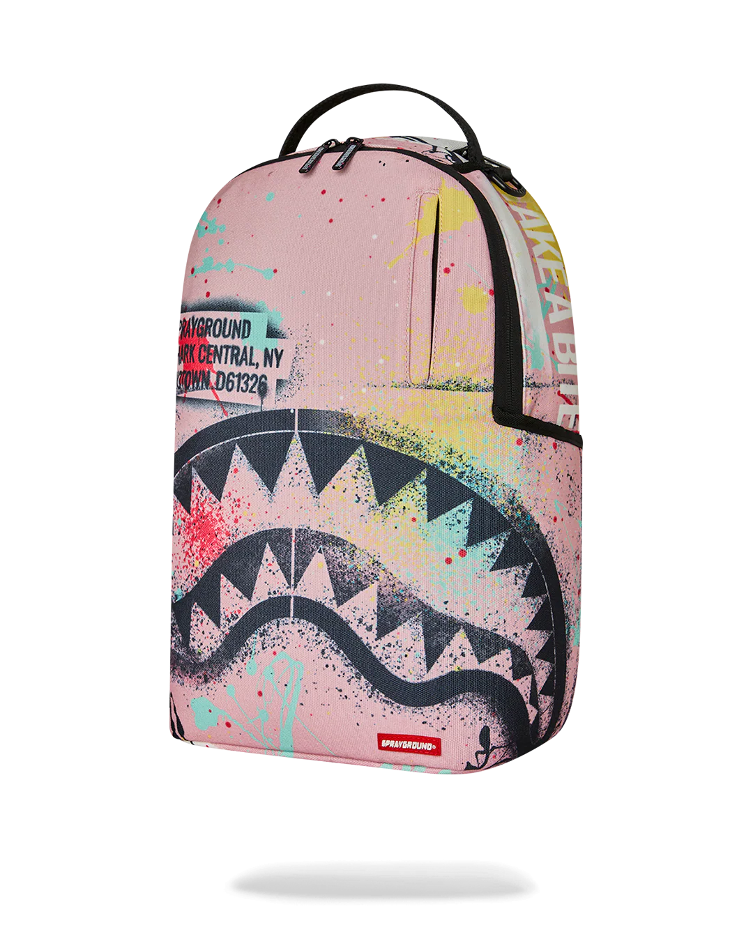 Sprayground shark central stencil lab backpack by SPRAYGROUND