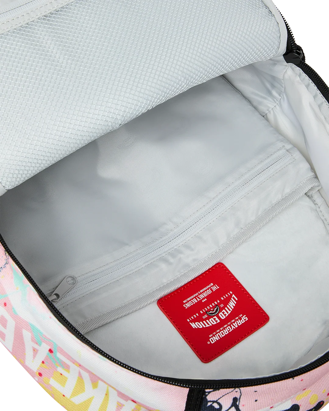 Sprayground shark central stencil lab backpack by SPRAYGROUND
