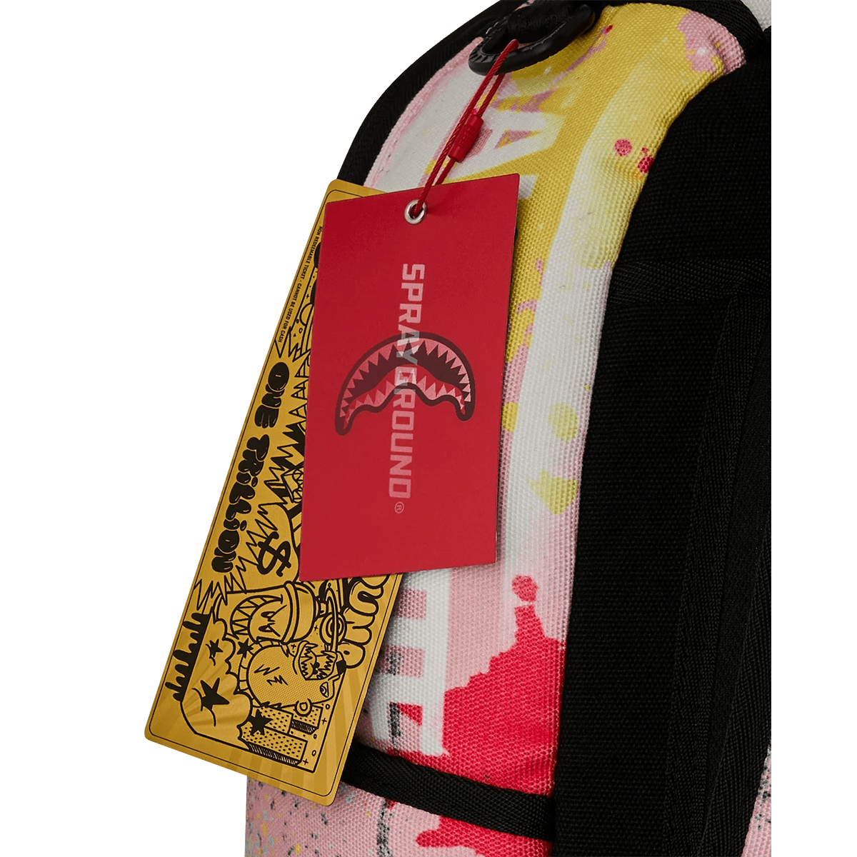 Sprayground shark central stencil lab backpack - BAGS - Cityswagusa.com