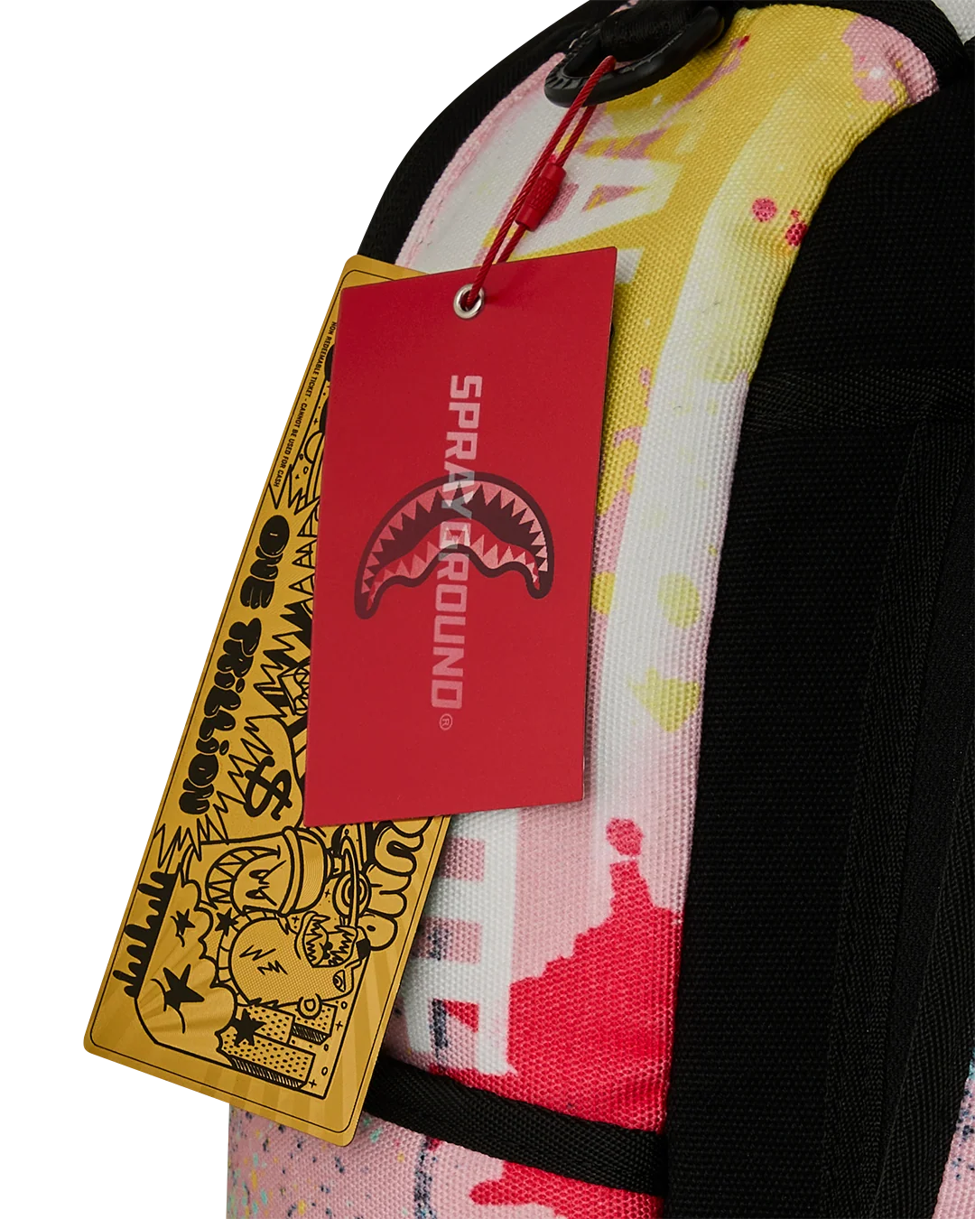 Sprayground shark central stencil lab backpack by SPRAYGROUND