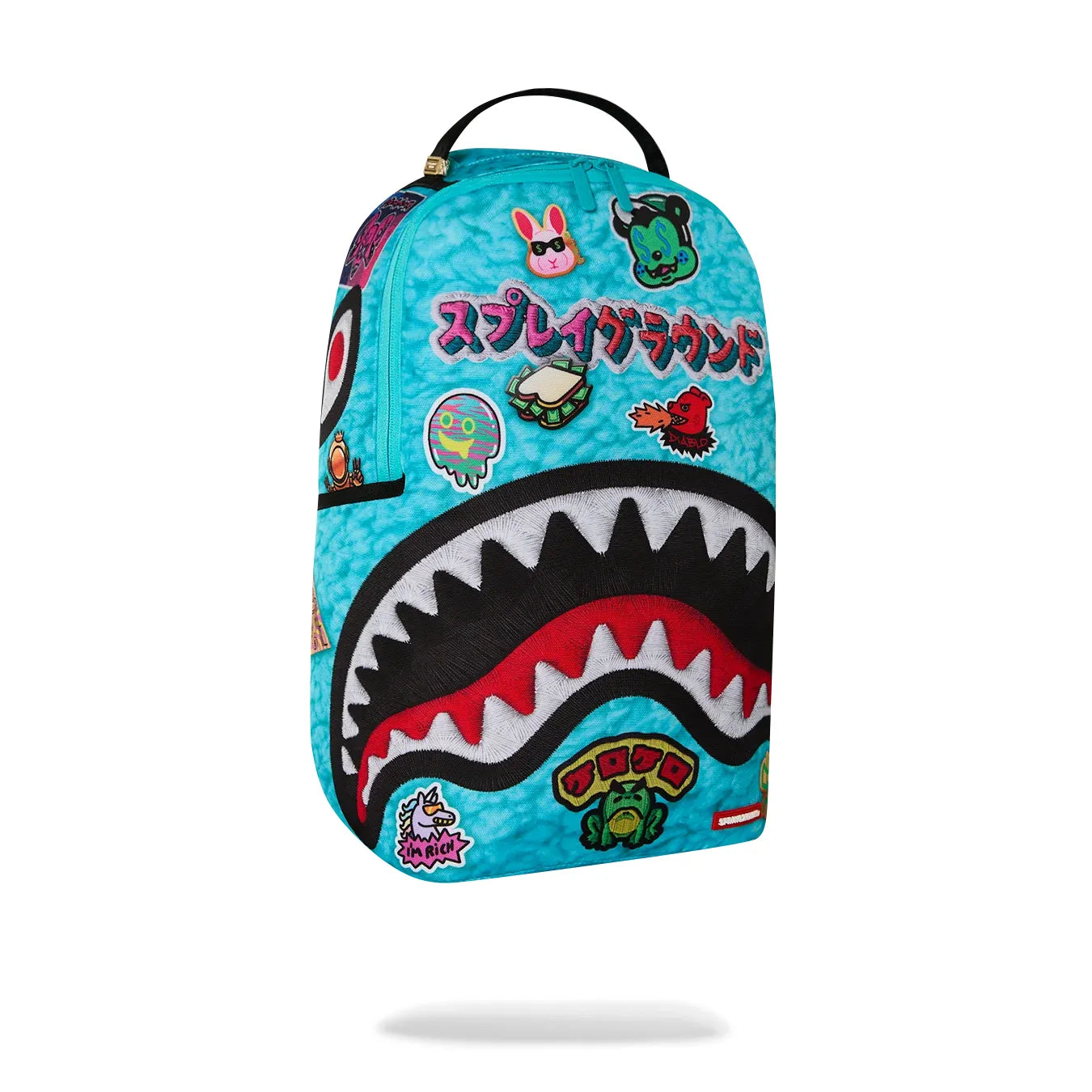 Sprayground Lucky Pack Backpack - Sprayground embellished fleece monster dlxsr backpack by SPRAYGROUND
