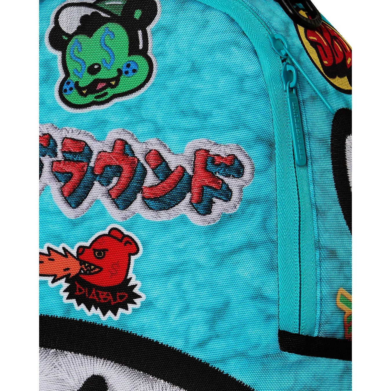 Sprayground Lucky Pack Backpack - Sprayground embellished fleece monster dlxsr backpack by SPRAYGROUND