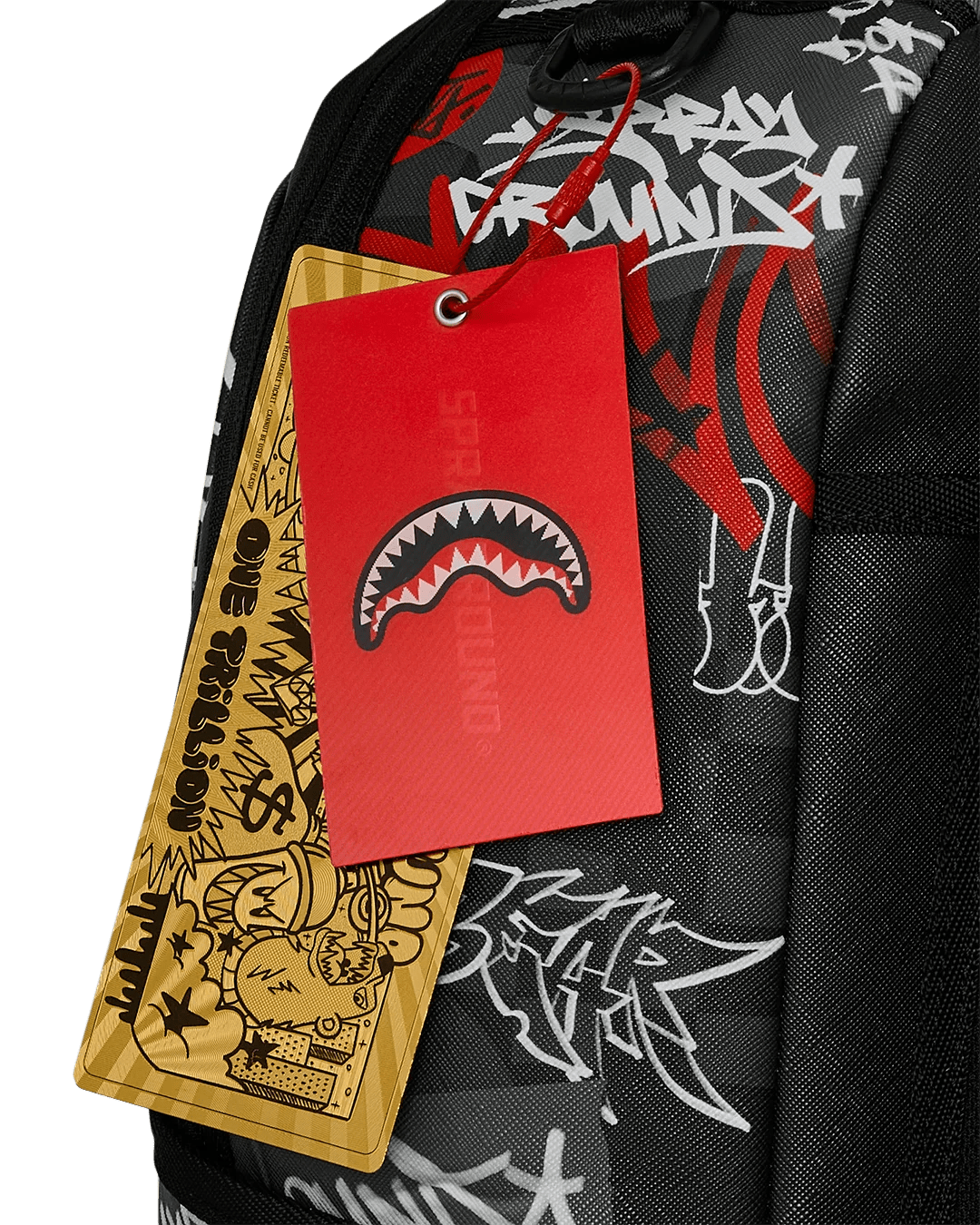 Sprayground branded bandit backpack - BAGS - Cityswagusa.com
