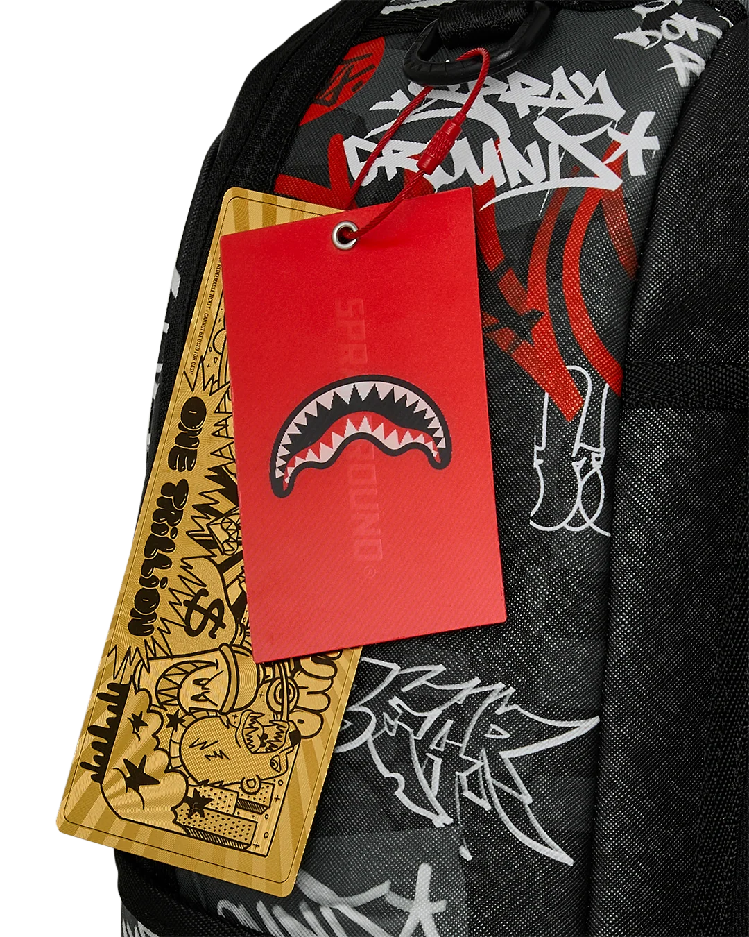 Sprayground branded bandit backpack by SPRAYGROUND