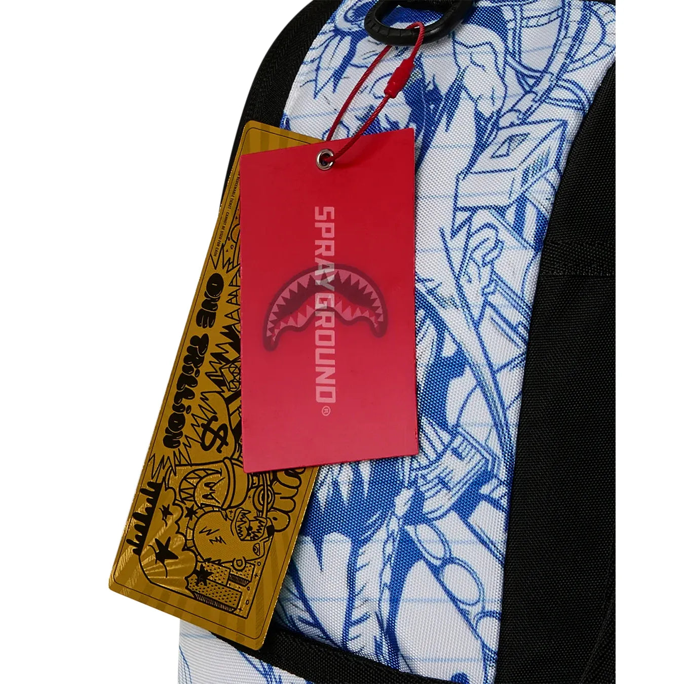 Sprayground depth of the sketch backpack by SPRAYGROUND