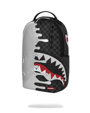 Sprayground silver side drip backpack by SPRAYGROUND