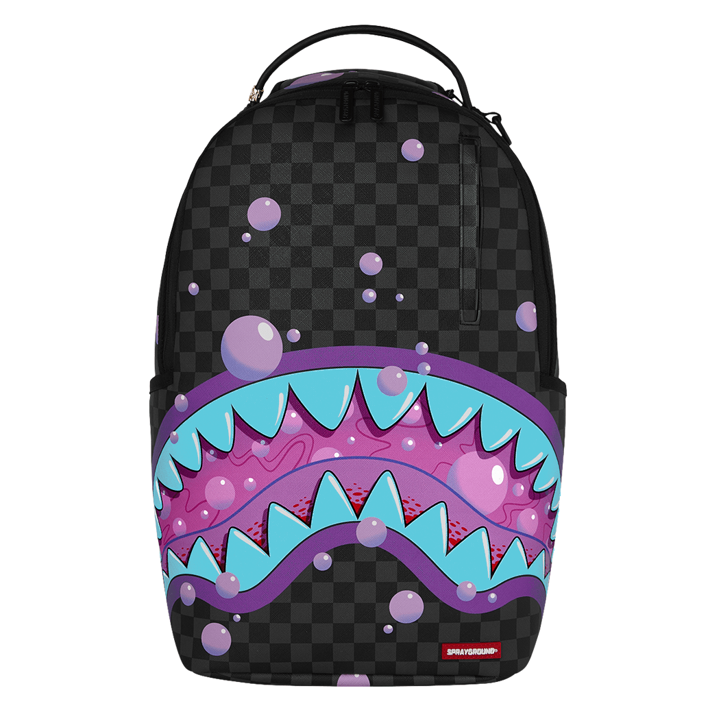 Sprayground purple slime shark backpack - BAGS - Cityswagusa.com