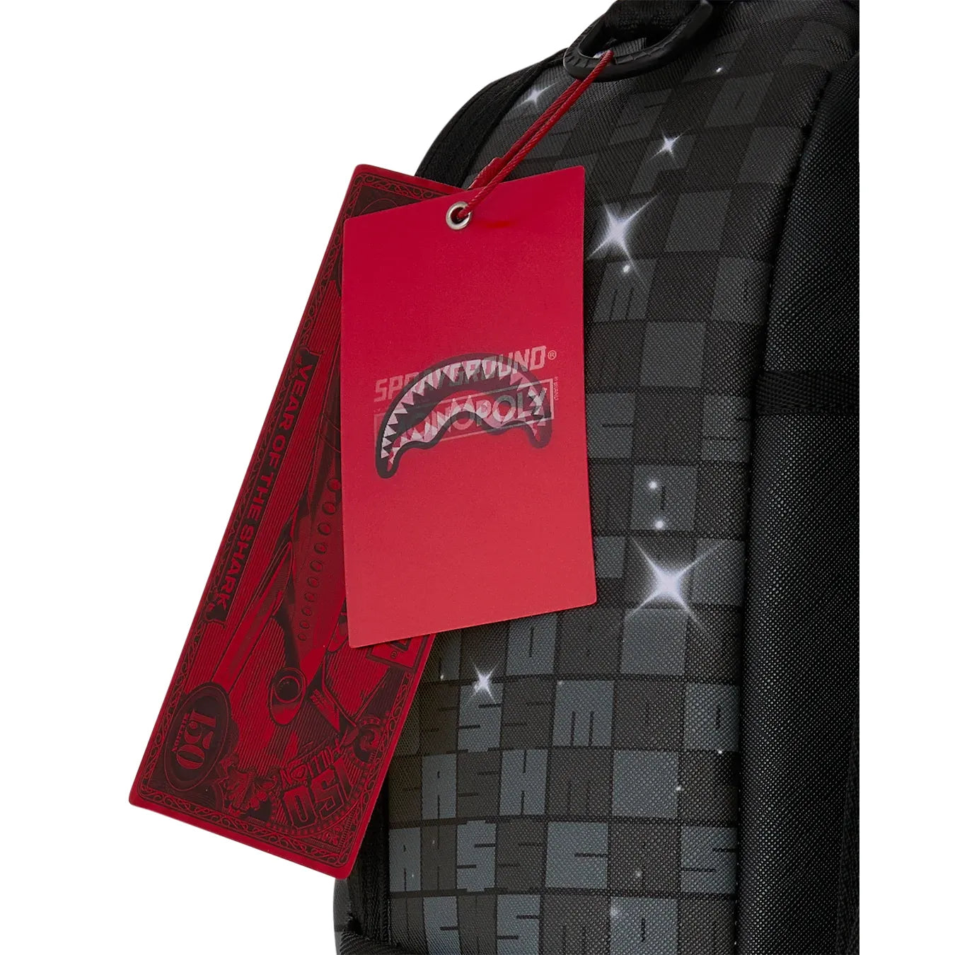 Sprayground monopoly collab – get the gold backpack by SPRAYGROUND