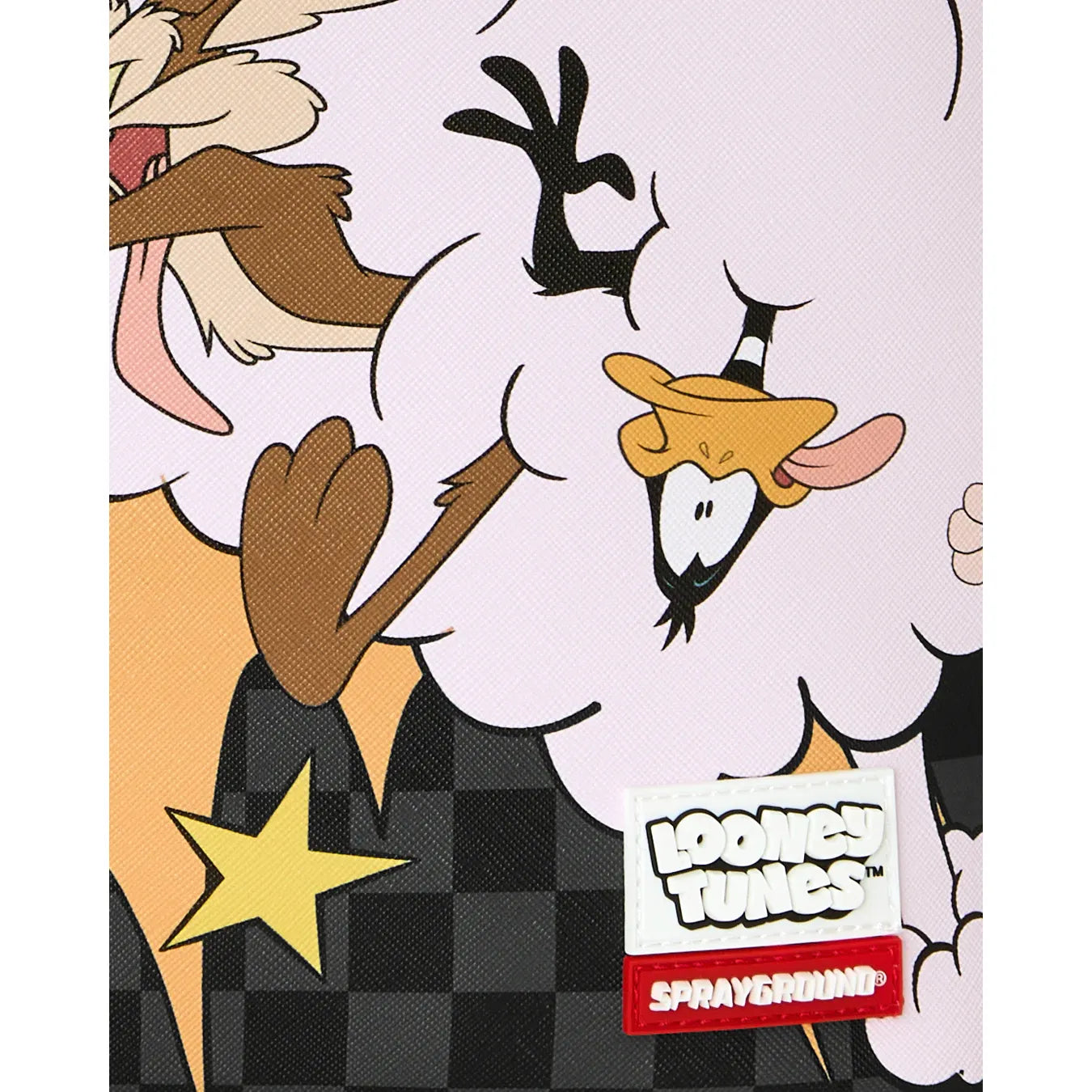 Sprayground looney tunes offical collab rumble in the shark backpack by SPRAYGROUND