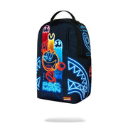 Sprayground PAC-MAN Eat Em Up Backpack- Sprayground pacman neon shark dlxsr backpack by SPRAYGROUND