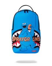 Sprayground sesame street cookie monster take a bite backpack by SPRAYGROUND