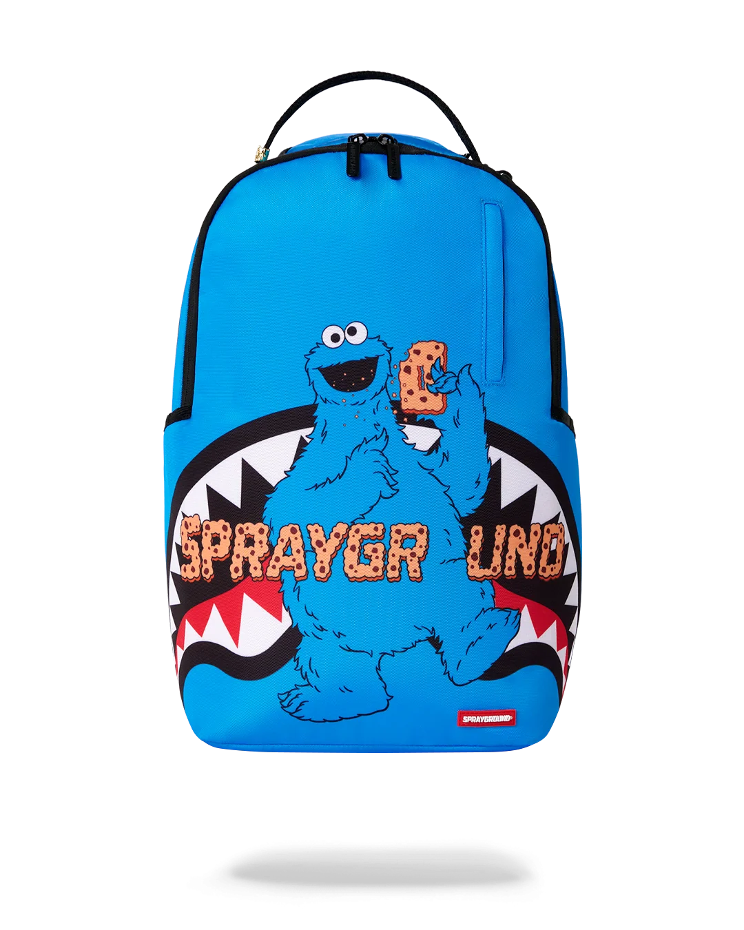Sprayground sesame street cookie monster take a bite backpack by SPRAYGROUND