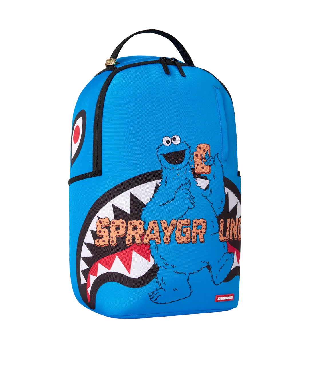 Sprayground sesame street cookie monster take a bite backpack by SPRAYGROUND