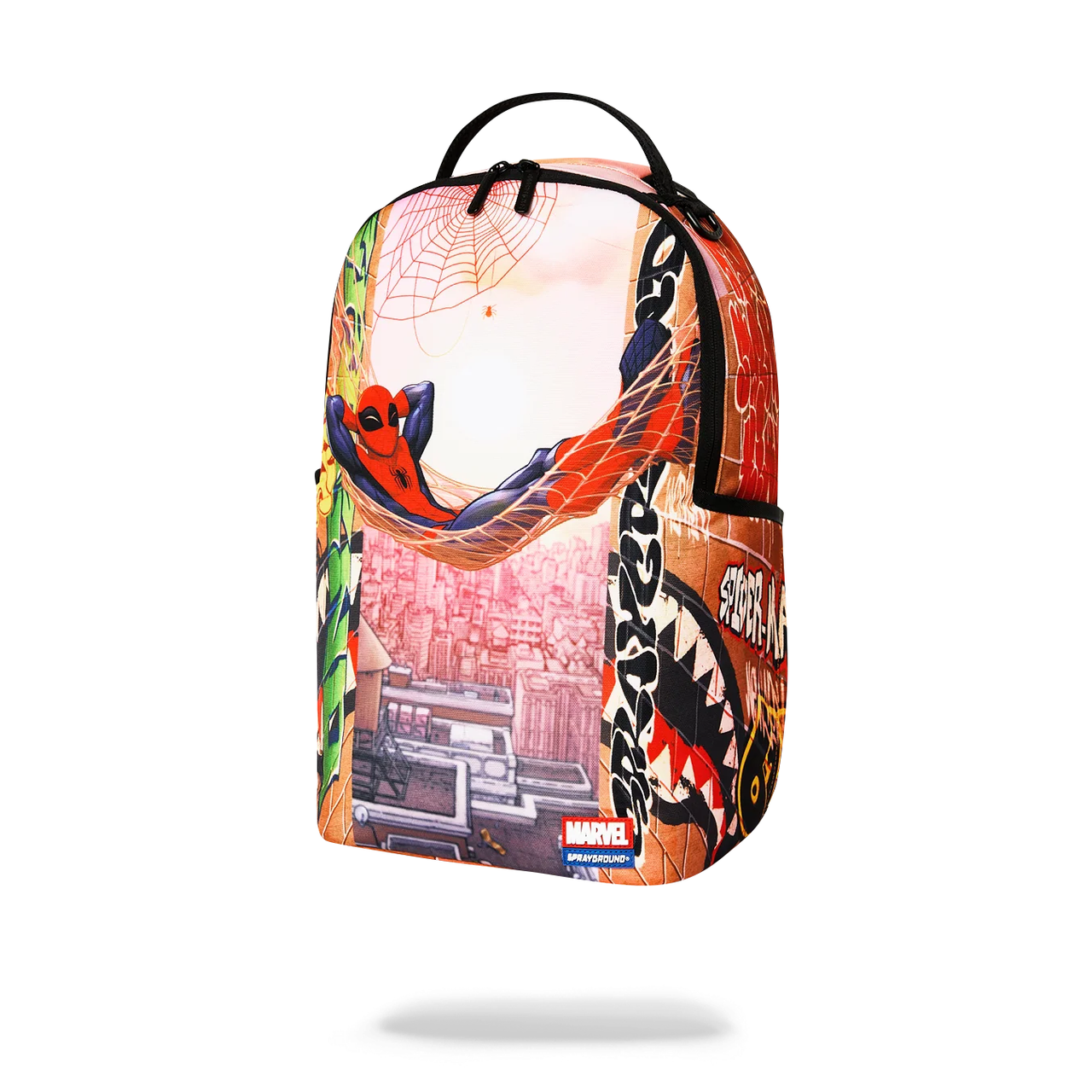 Sprayground marvel spiderman chillin backpack - BAGS - Cityswagusa.com