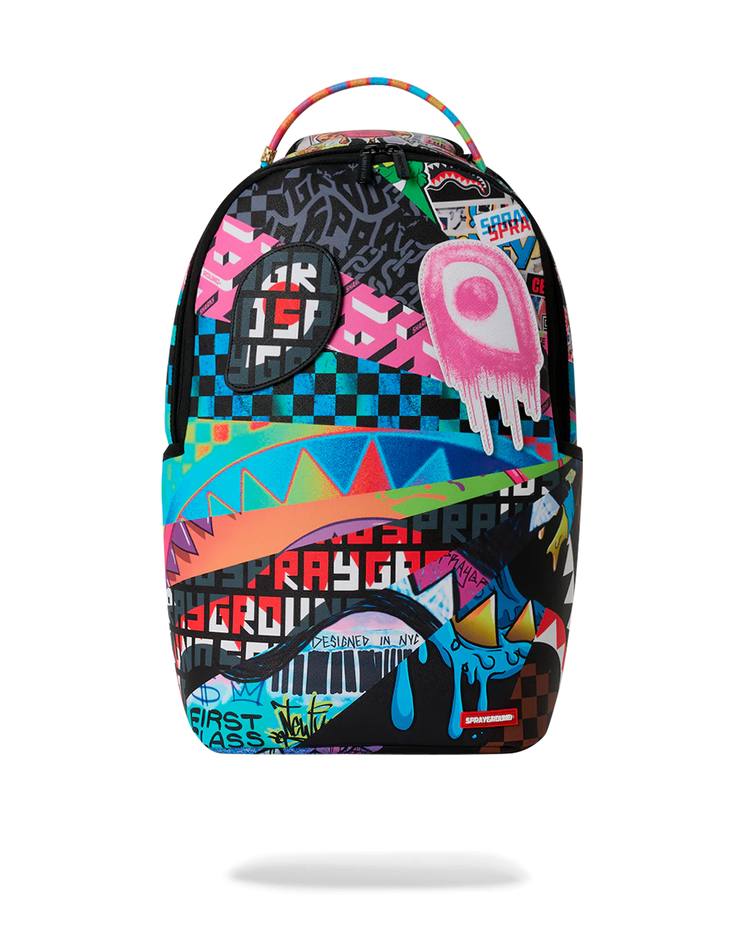 Sprayground mood mode 6 removable velcro eyes backpack by SPRAYGROUND