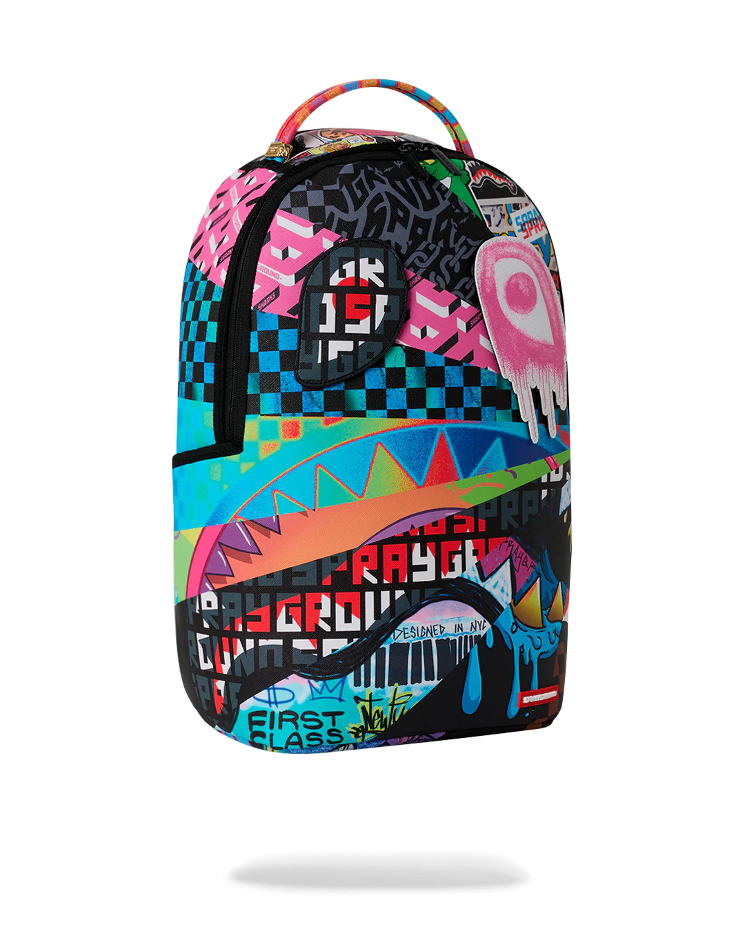 Sprayground mood mode 6 removable velcro eyes backpack by SPRAYGROUND