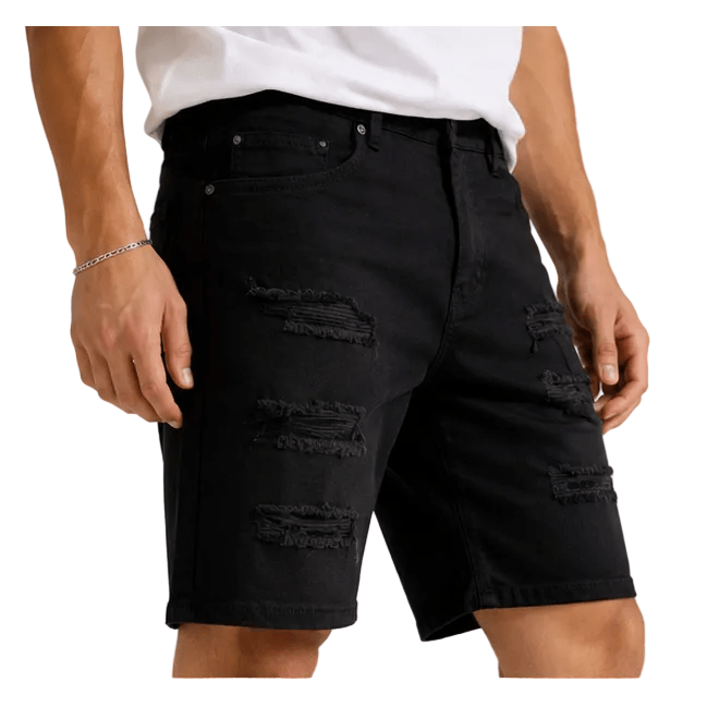 Waimea distressed denim shorts - SHORTS - Cityswagusa.com