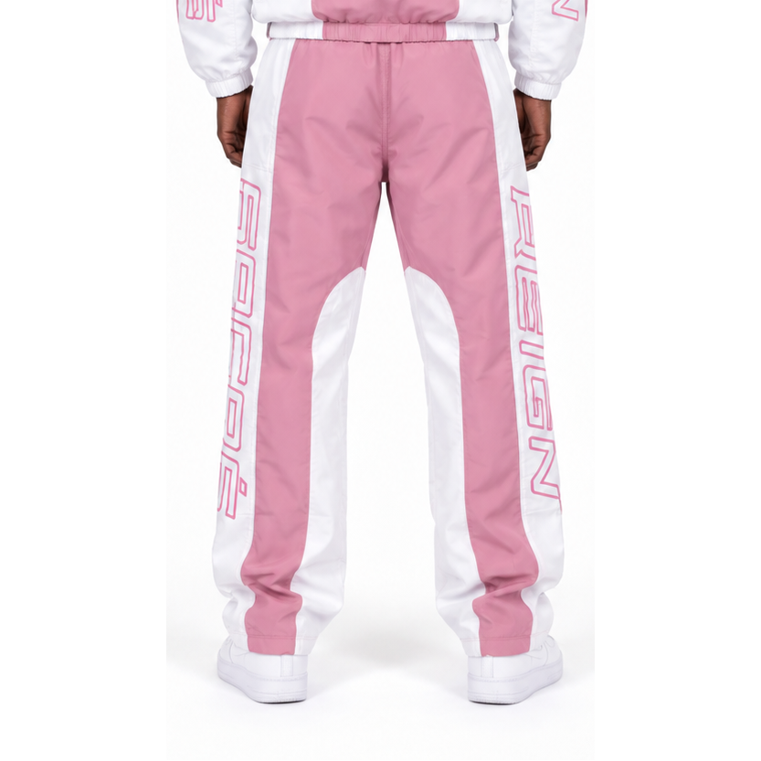 Sacre reign multi panel nylon trackpant by FOCUS