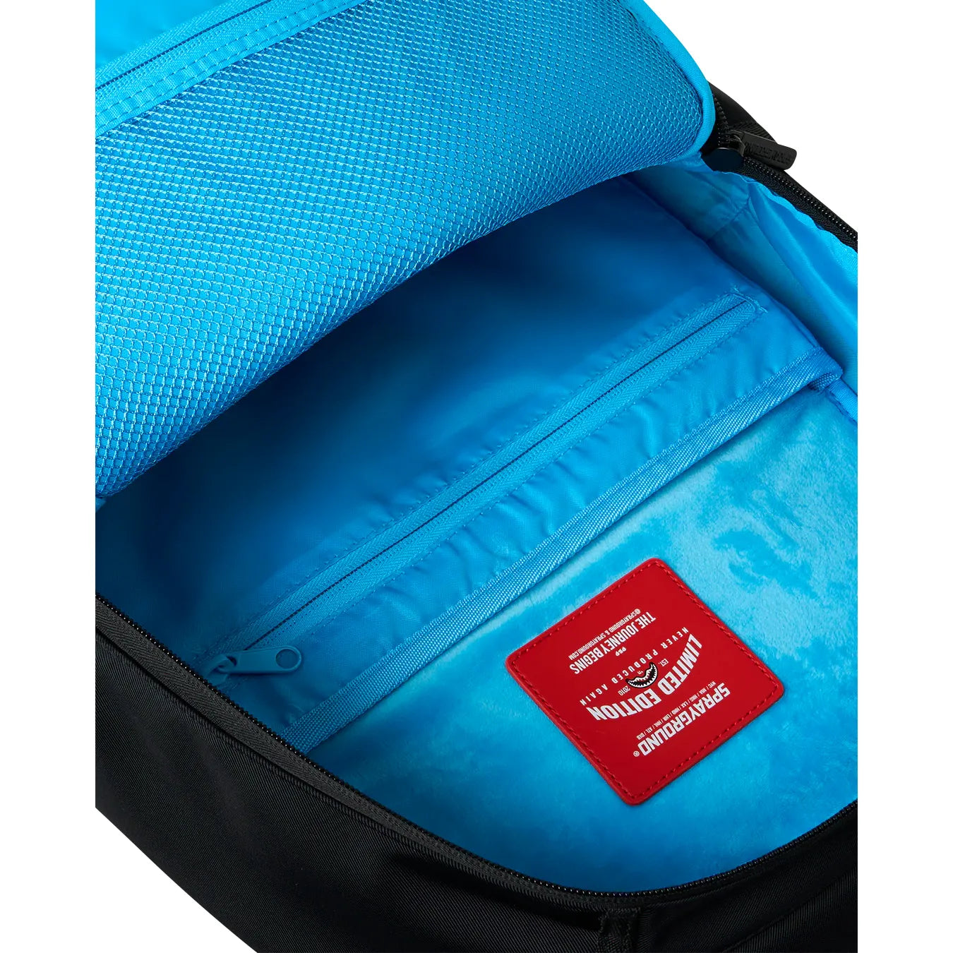Sprayground shark central passport blue bookbag by SPRAYGROUND