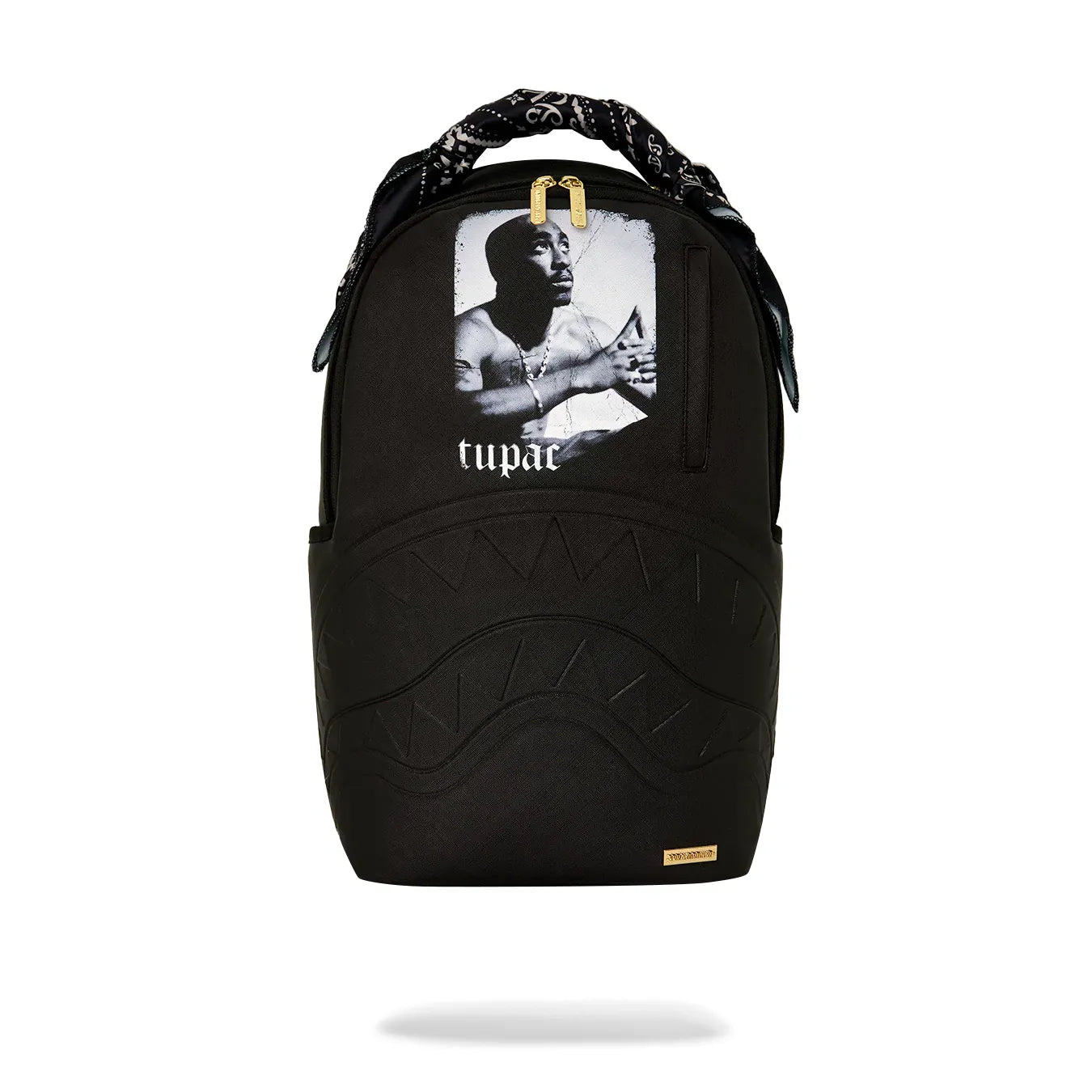 Sprayground Tupac poetry bandana handle backpack by SPRAYGROUND